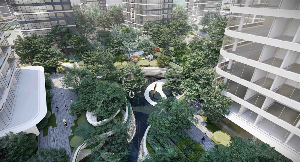 旭辉·铂悦湘江效果图