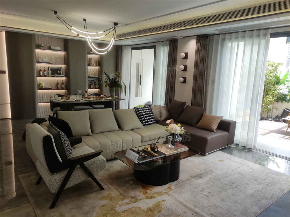 城投揽江院子样板间