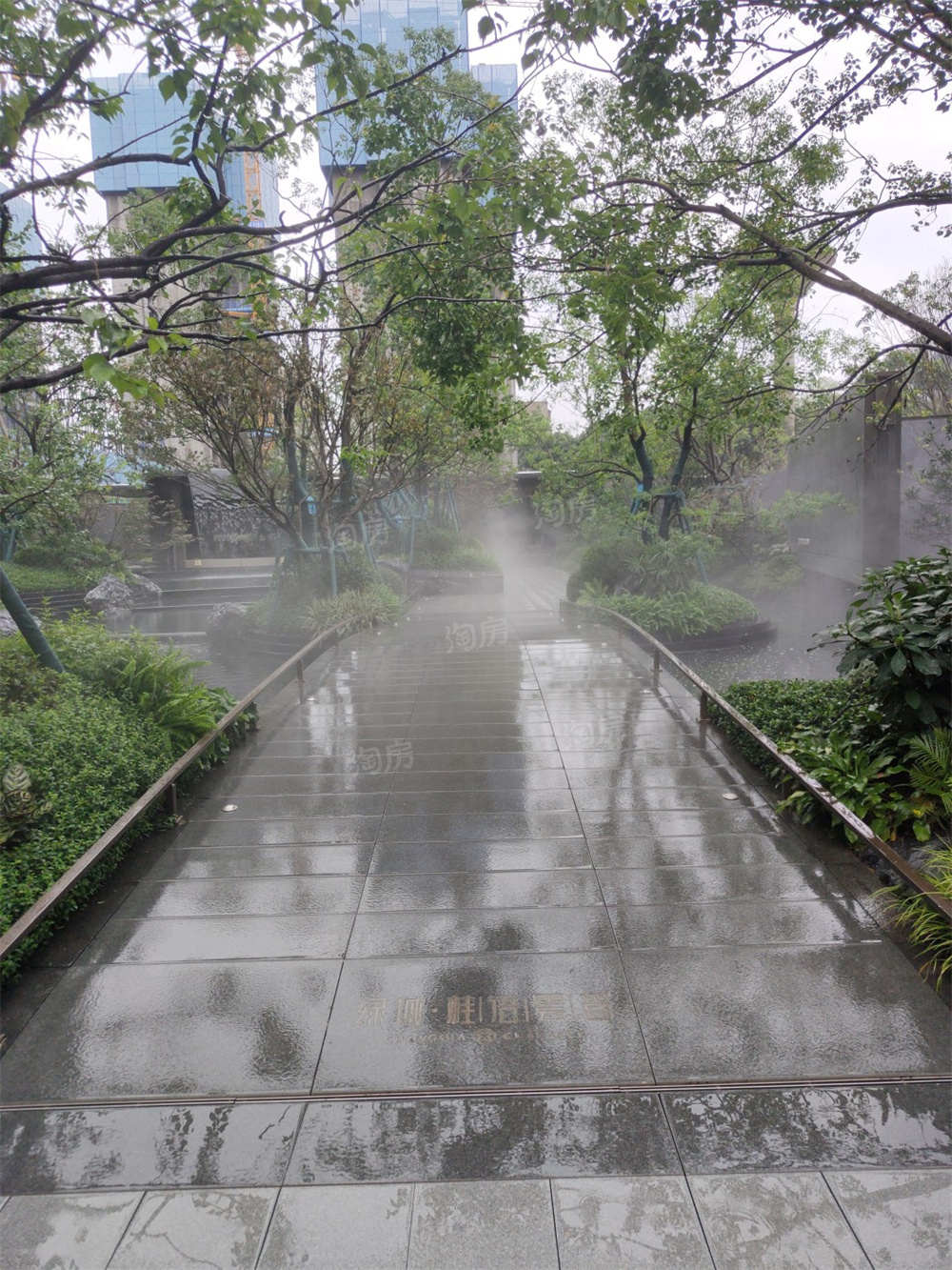 绿城桂语云著实景图