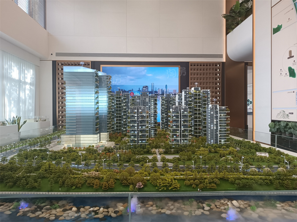 城投揽江院子实景图