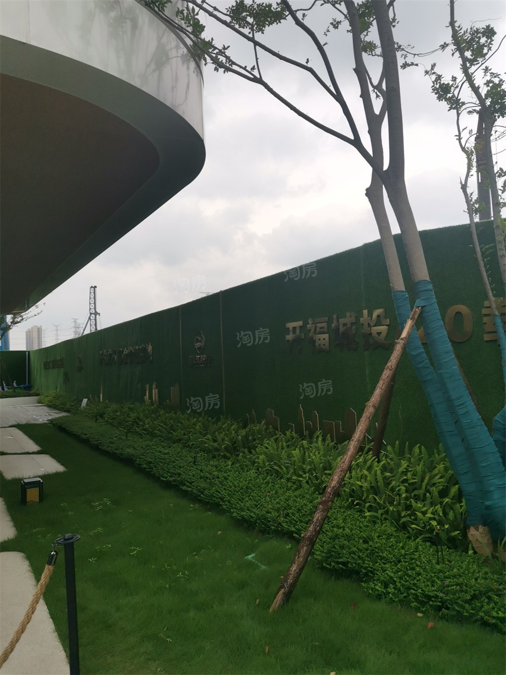 城投揽江院子实景图