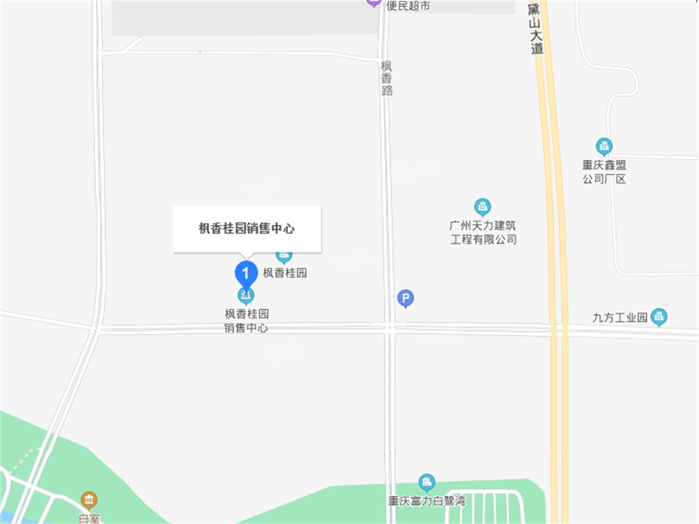 枫香桂园位置图
