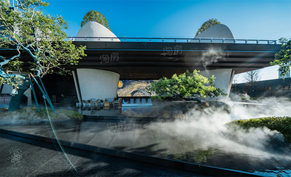 福天星河院子实景图