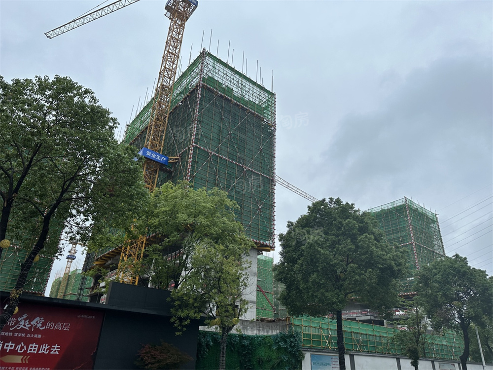 城投揽江院子实景图