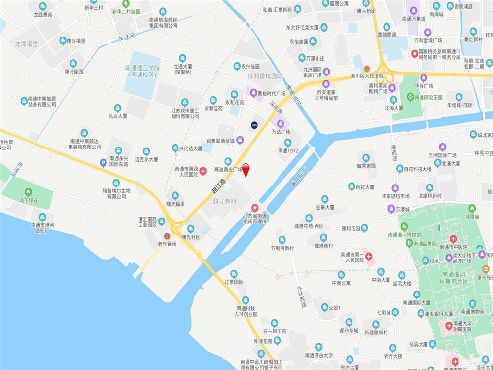 长泰·滨河国际位置图