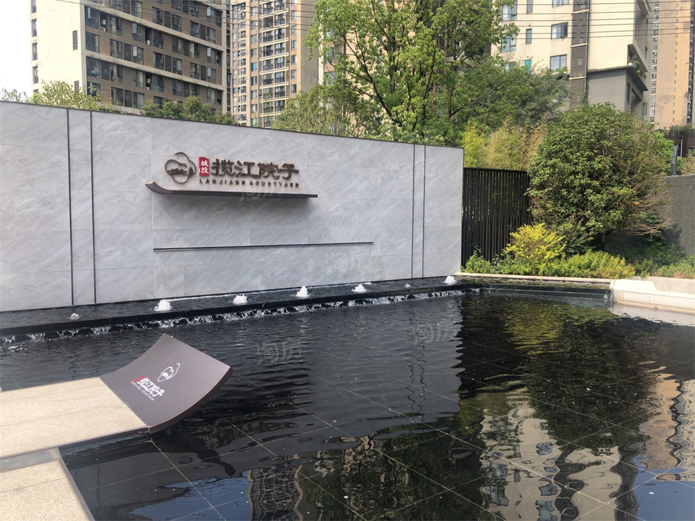 城投揽江院子实景图