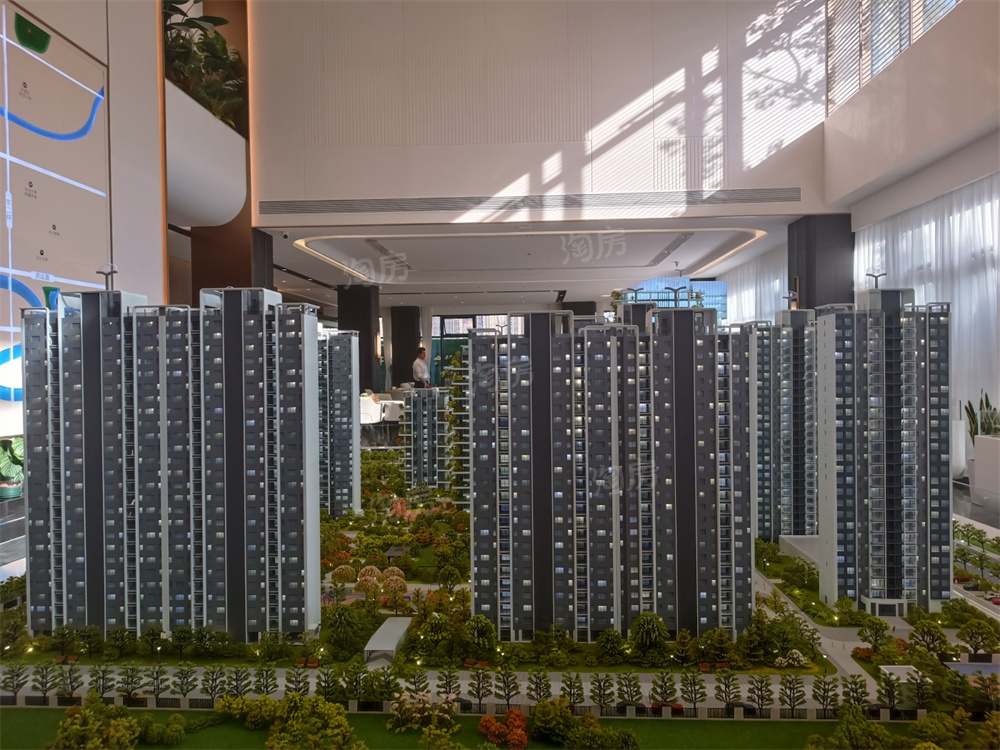 城投揽江院子实景图