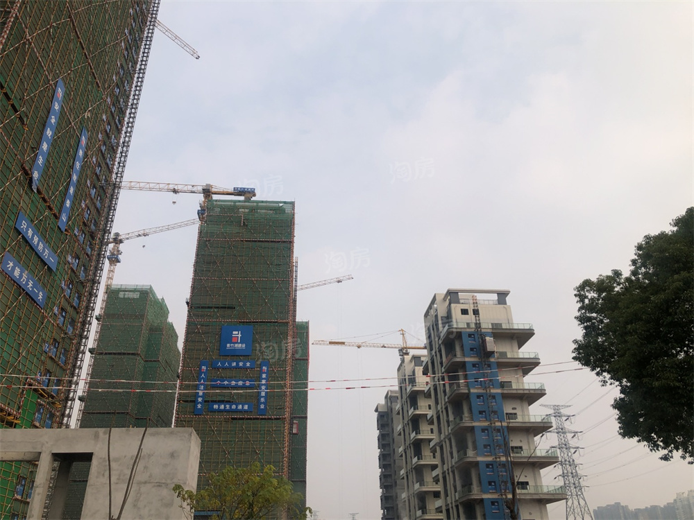 城投揽江院子实景图