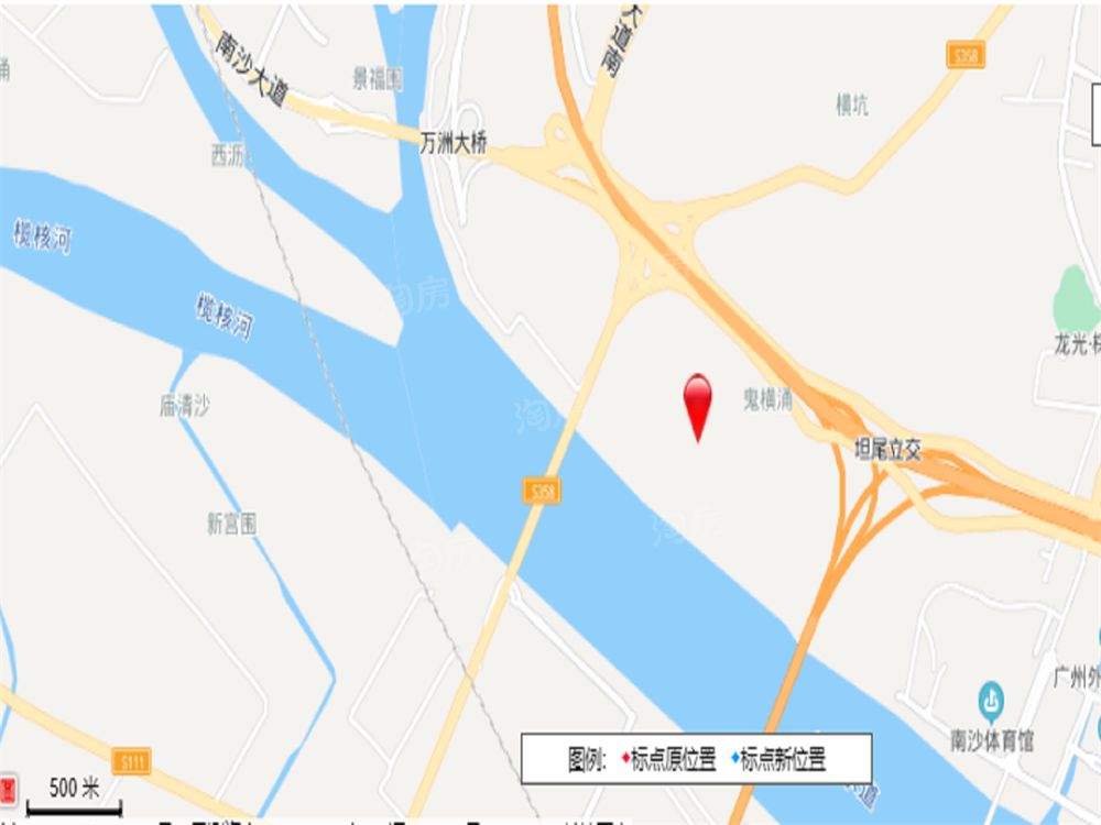 广州南沙华宇凤凰艺术岛位置图