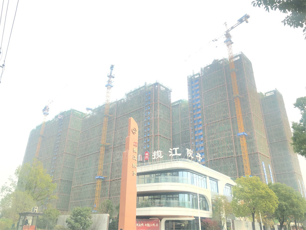 城投揽江院子实景图