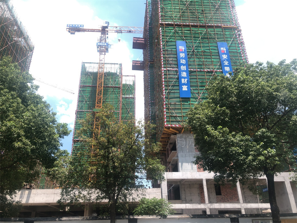 城投揽江院子实景图