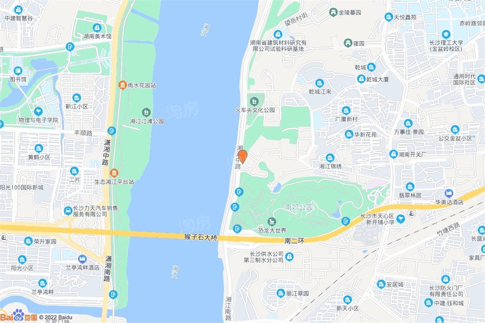 中海阅湘台位置图