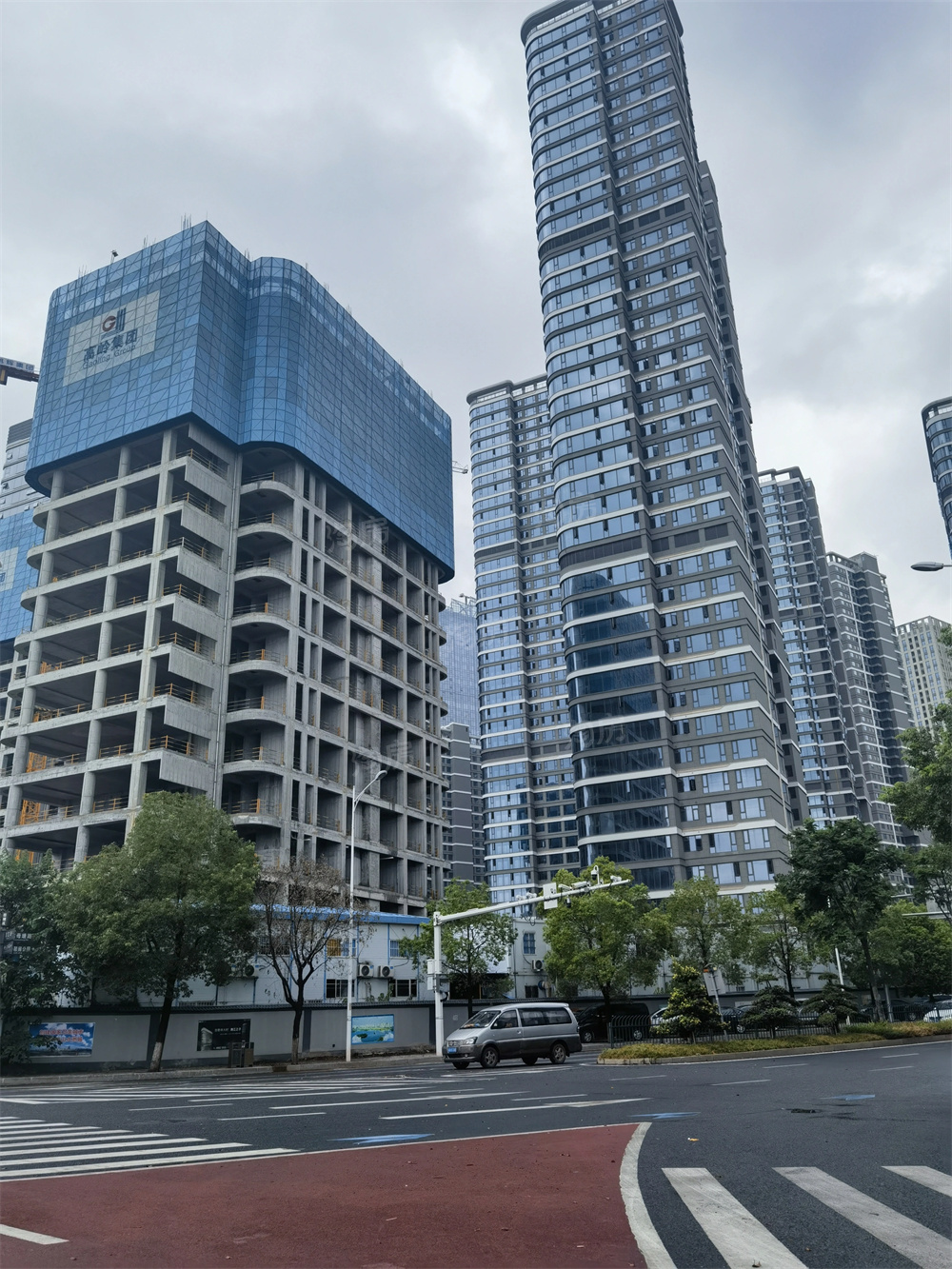 旭辉·铂悦湘江实景图