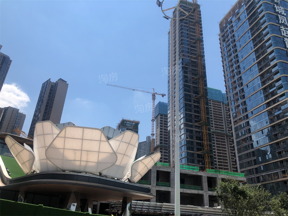 绿城凤起麓鸣实景图