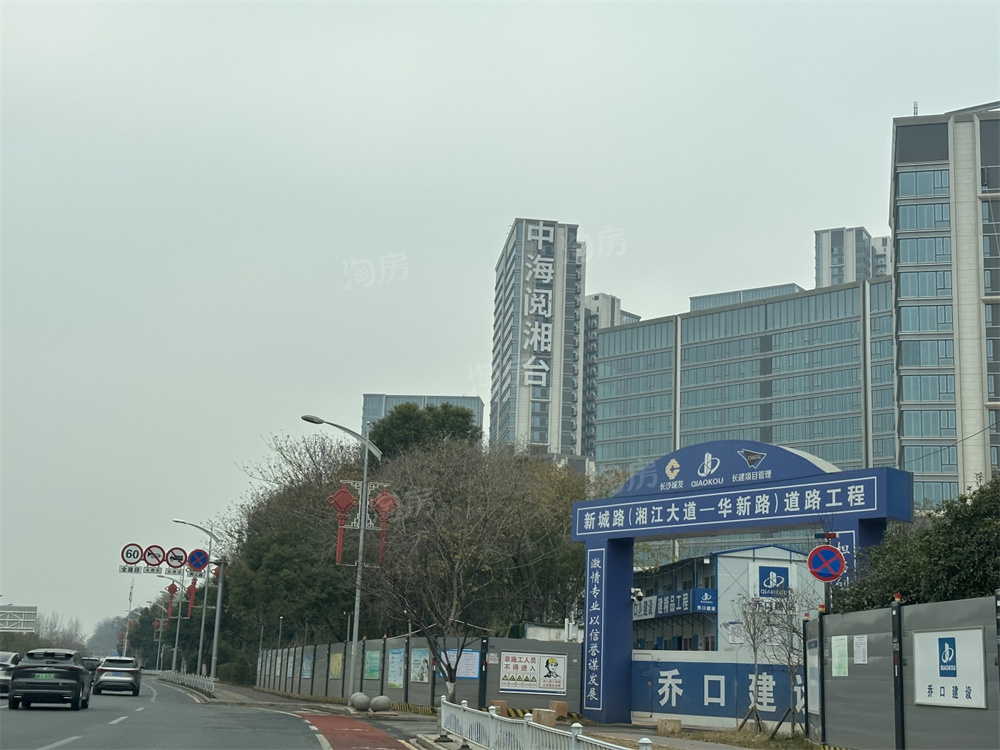 中海阅湘台实景图