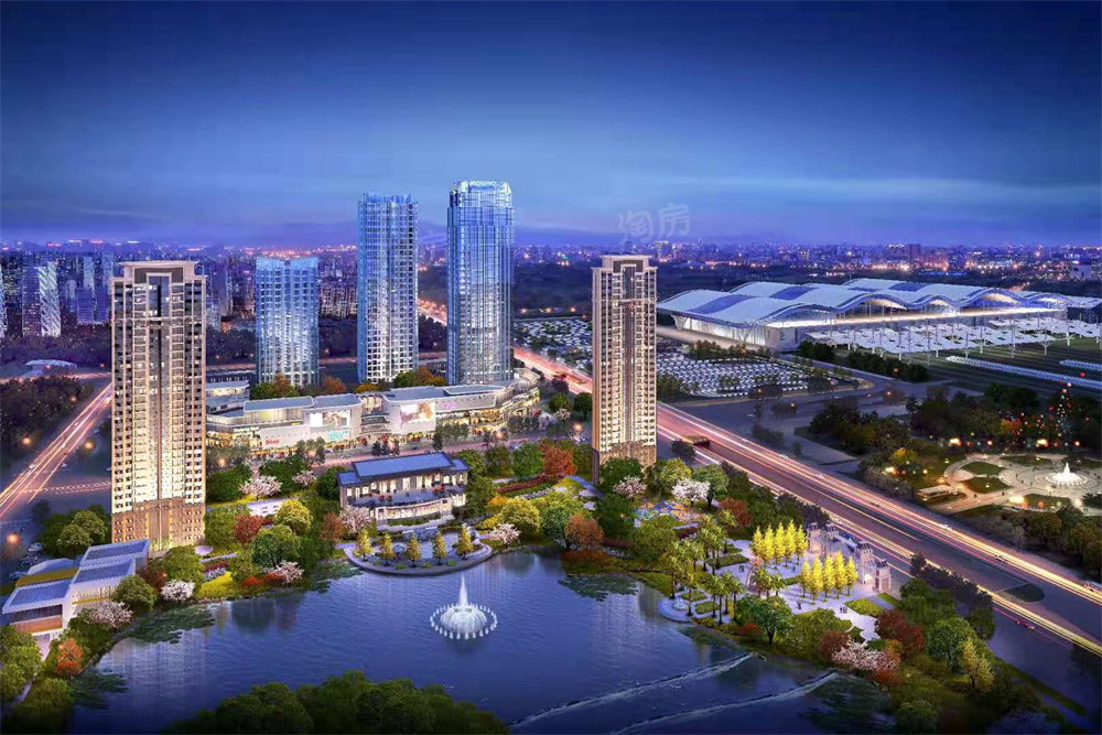 长沙恒大都汇广场效果图