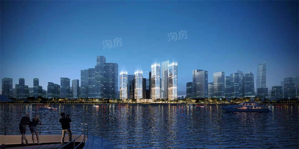 旭辉·铂悦湘江效果图