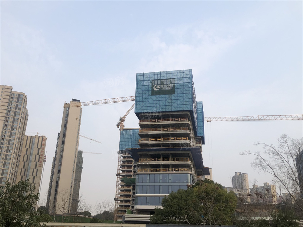 绿城凤起麓鸣实景图