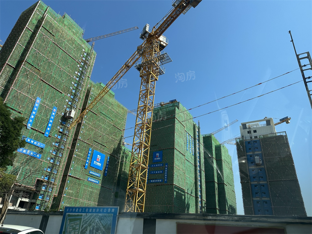 城投揽江院子实景图