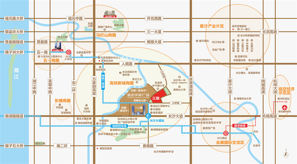 运达中央广场三期位置图