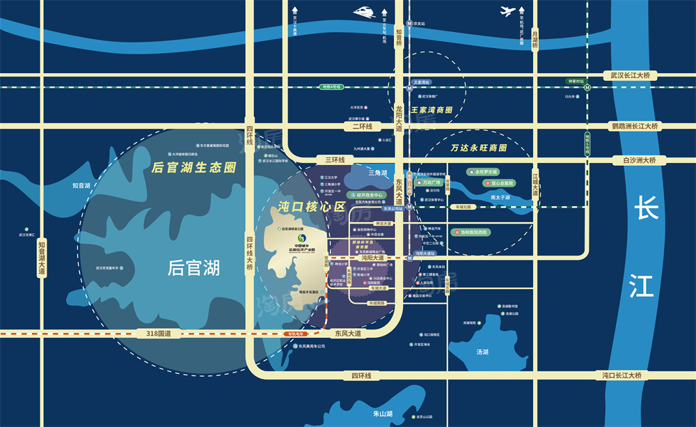 中国城乡·樾园位置图