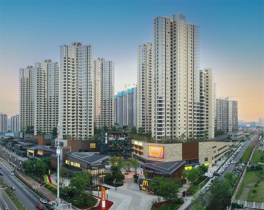  建投象山国际实景图
