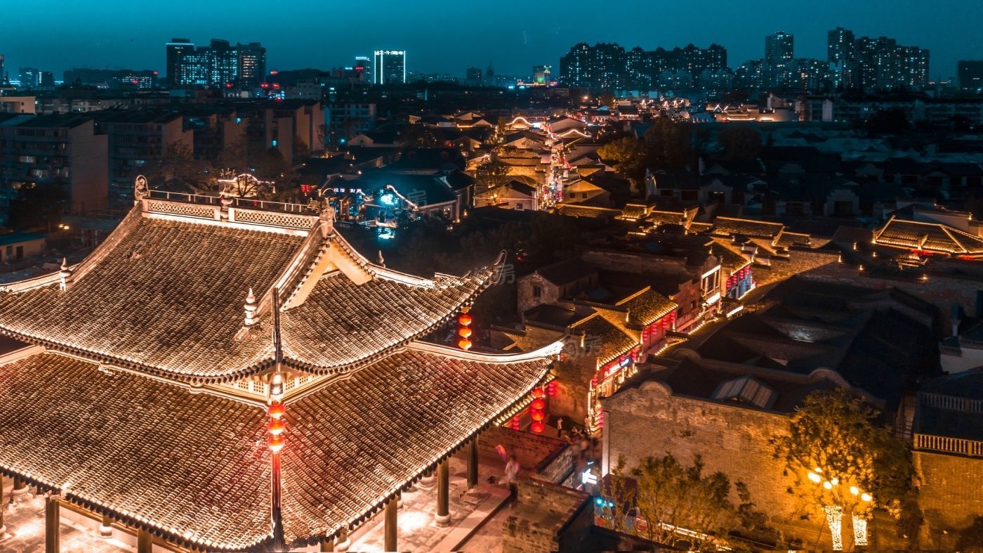 芜湖古城实景图