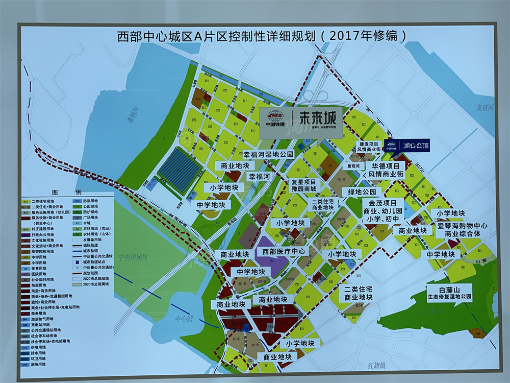 中国铁建未来都市花园位置图