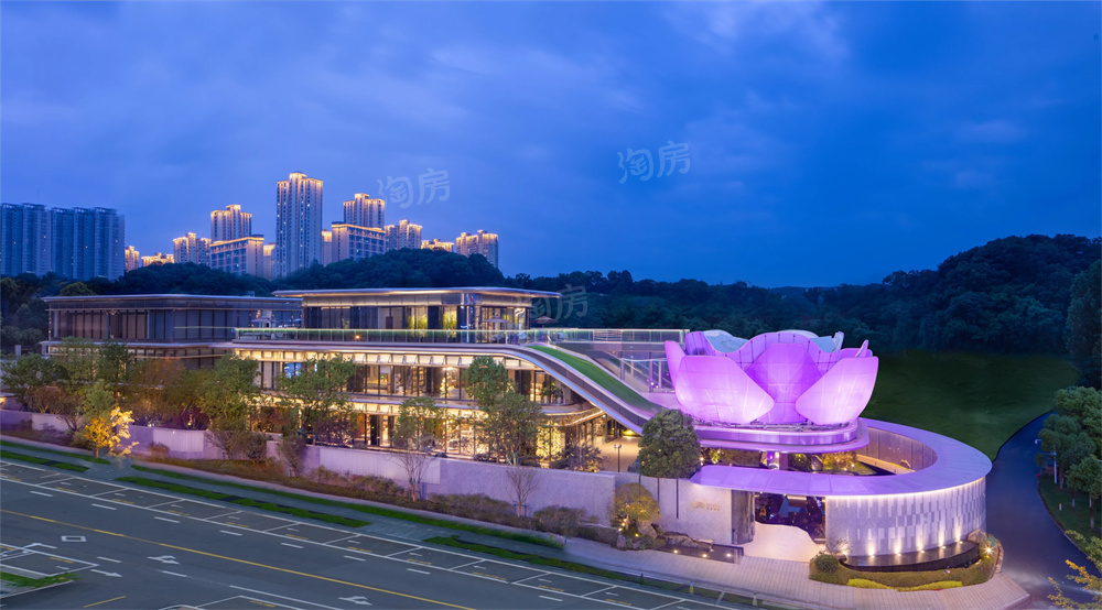 绿城凤起麓鸣实景图