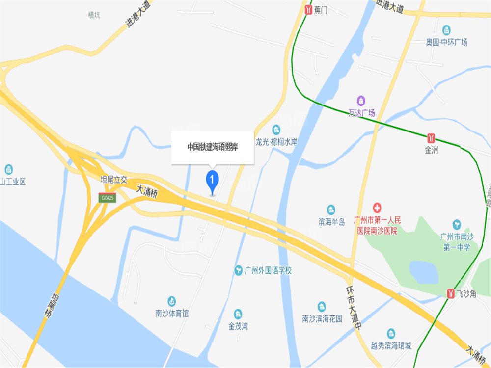 中国铁建海语熙岸位置图