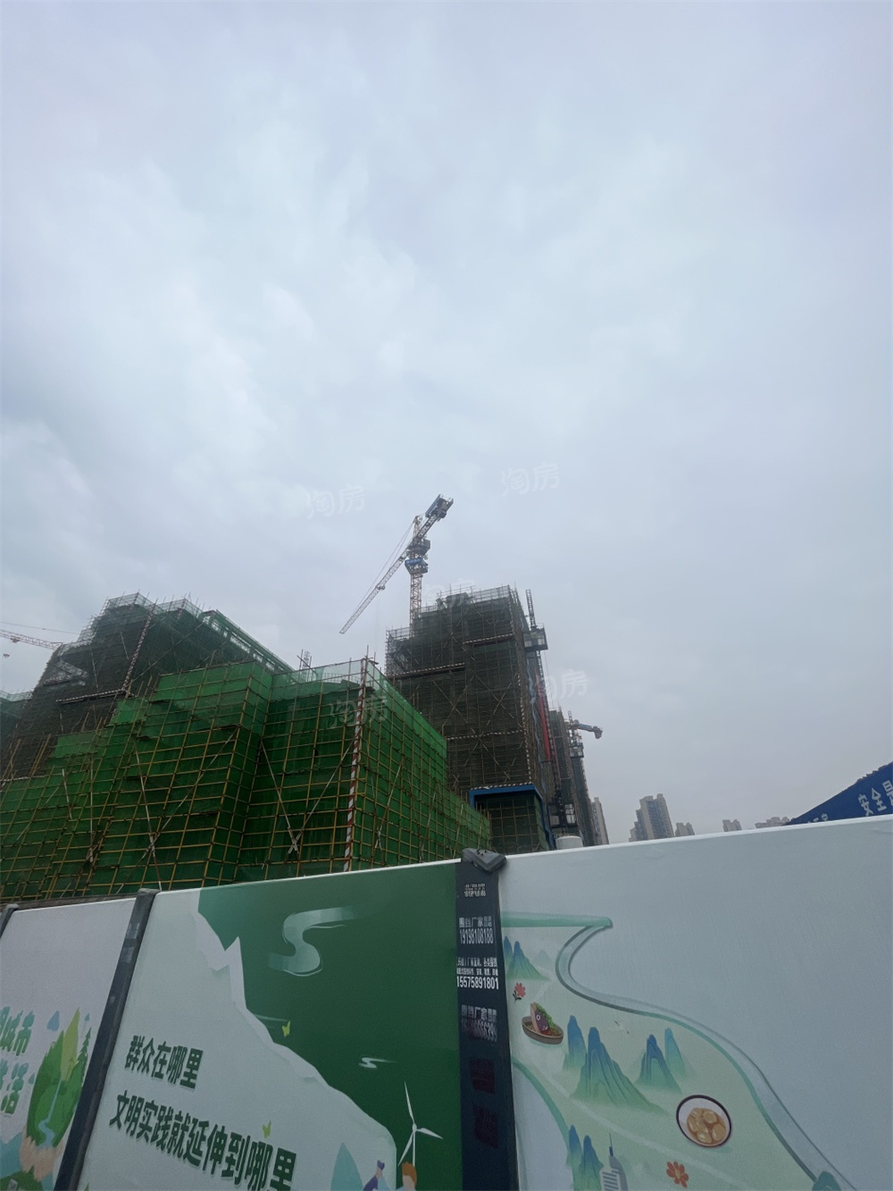 福天星河院子实景图