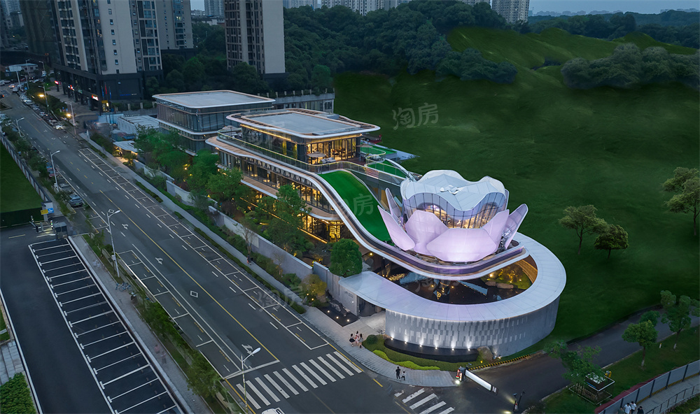 绿城凤起麓鸣实景图