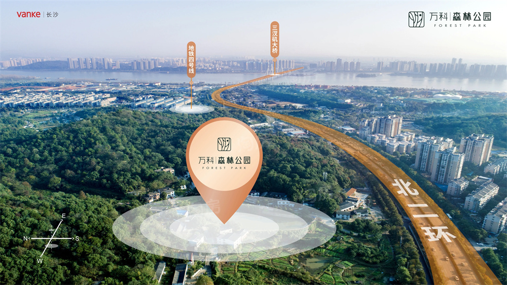 万科森林公园配套图