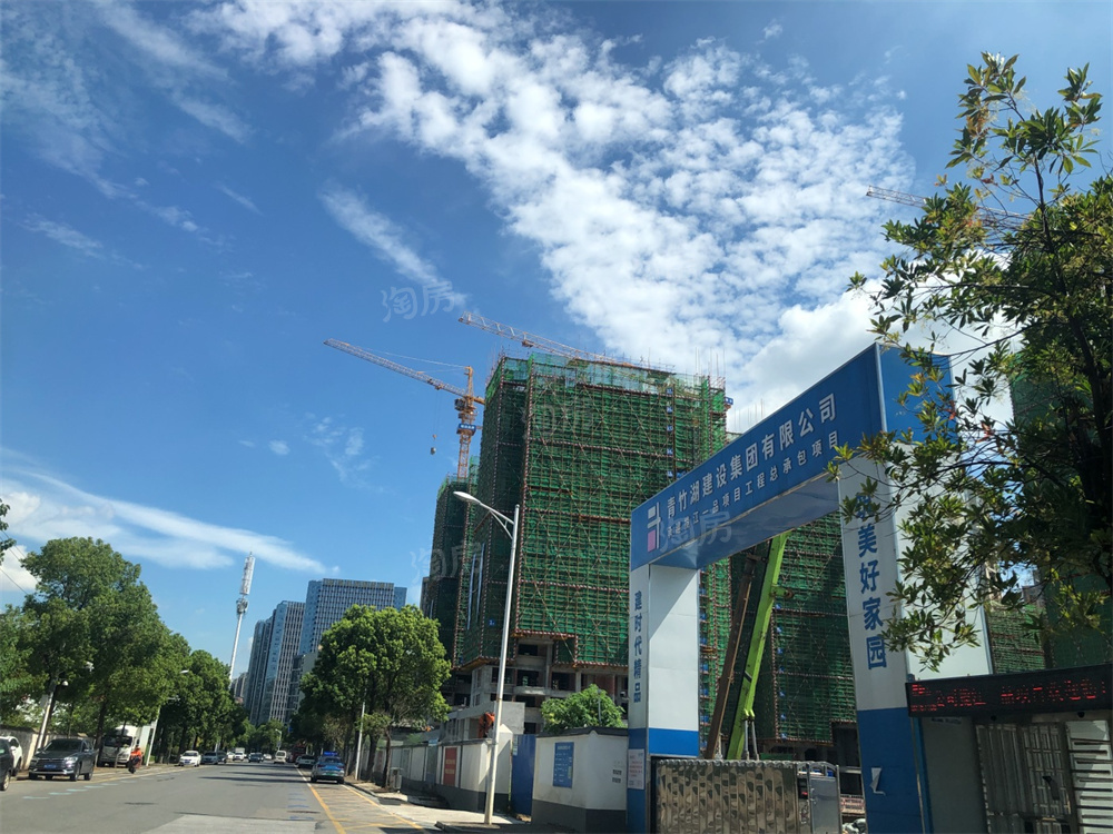 城投揽江院子实景图