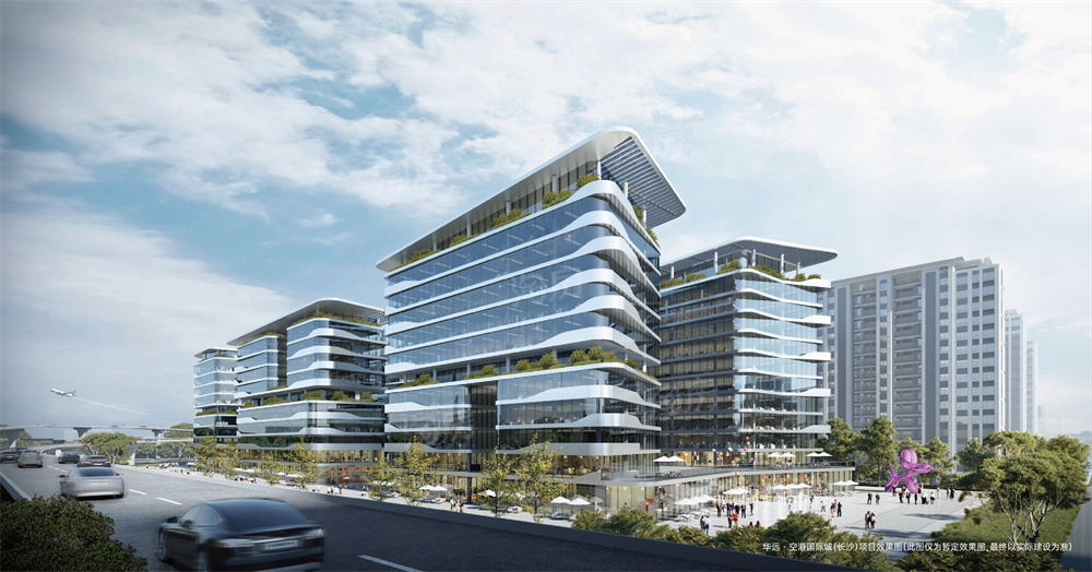 华远金科·空港国际城效果图