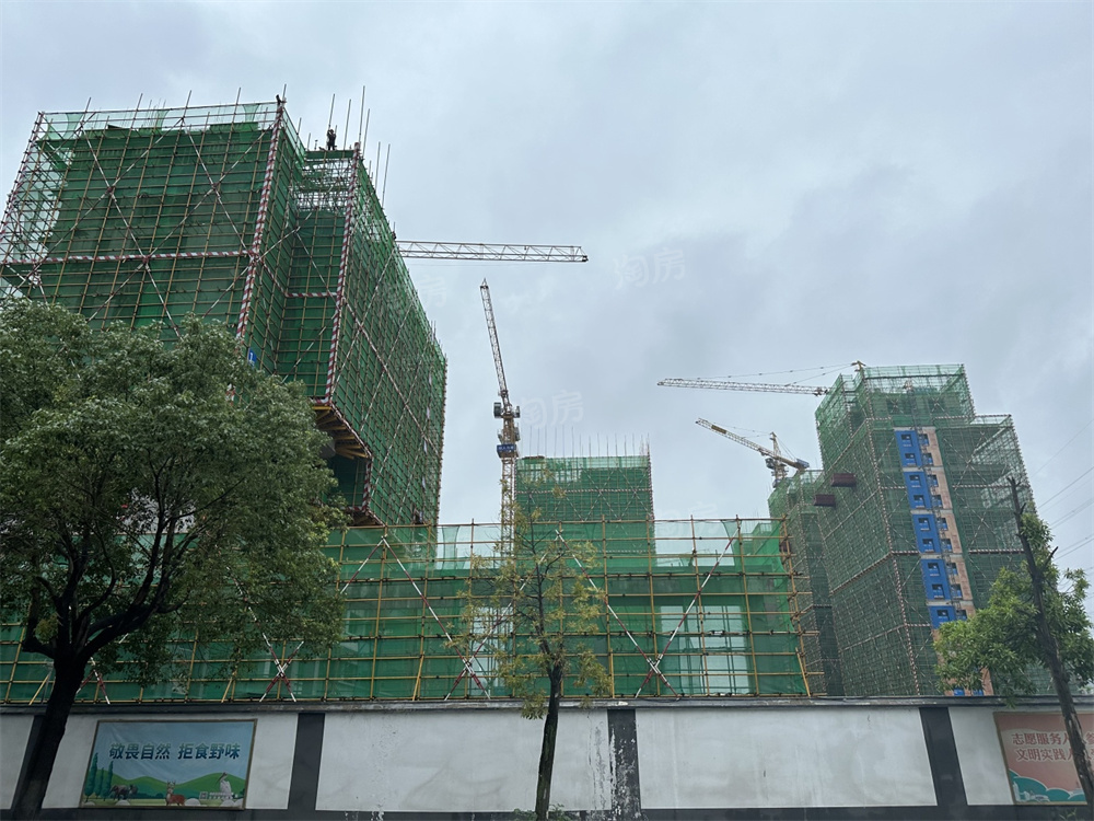 城投揽江院子实景图