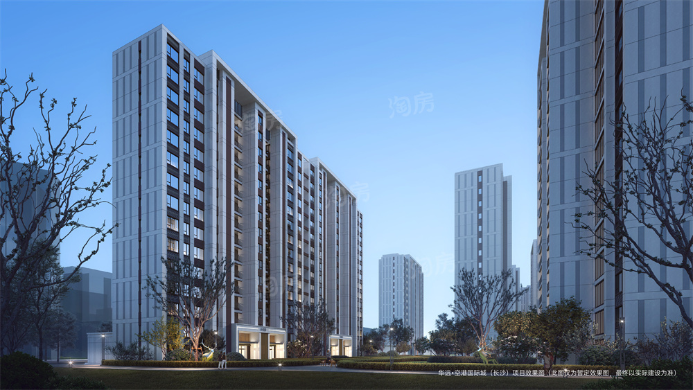 华远金科·空港国际城效果图
