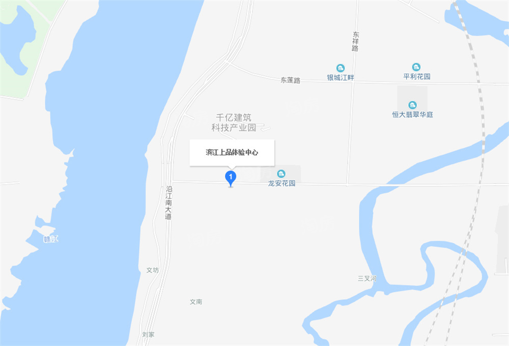滨江上品位置图
