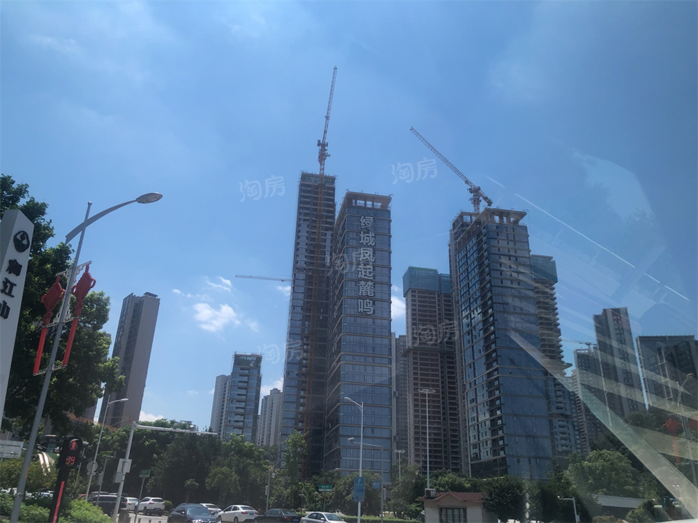 绿城凤起麓鸣实景图