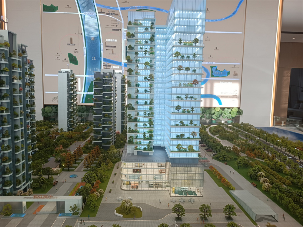 城投揽江院子实景图