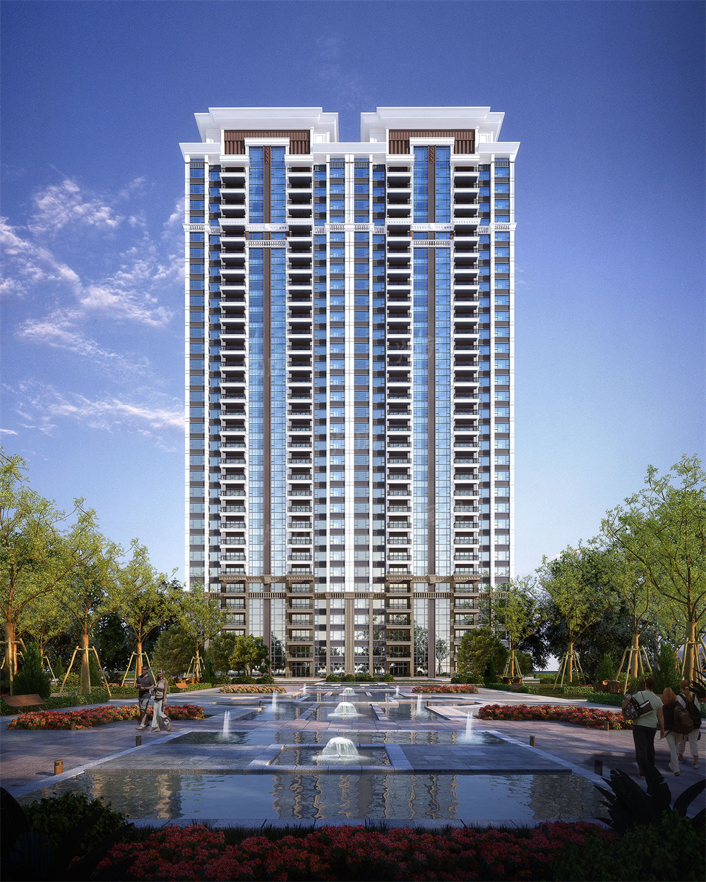 长沙恒大都汇广场效果图