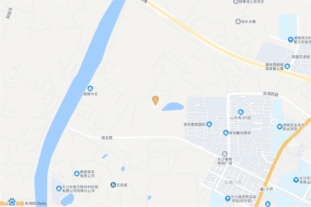 福天星河院子位置图