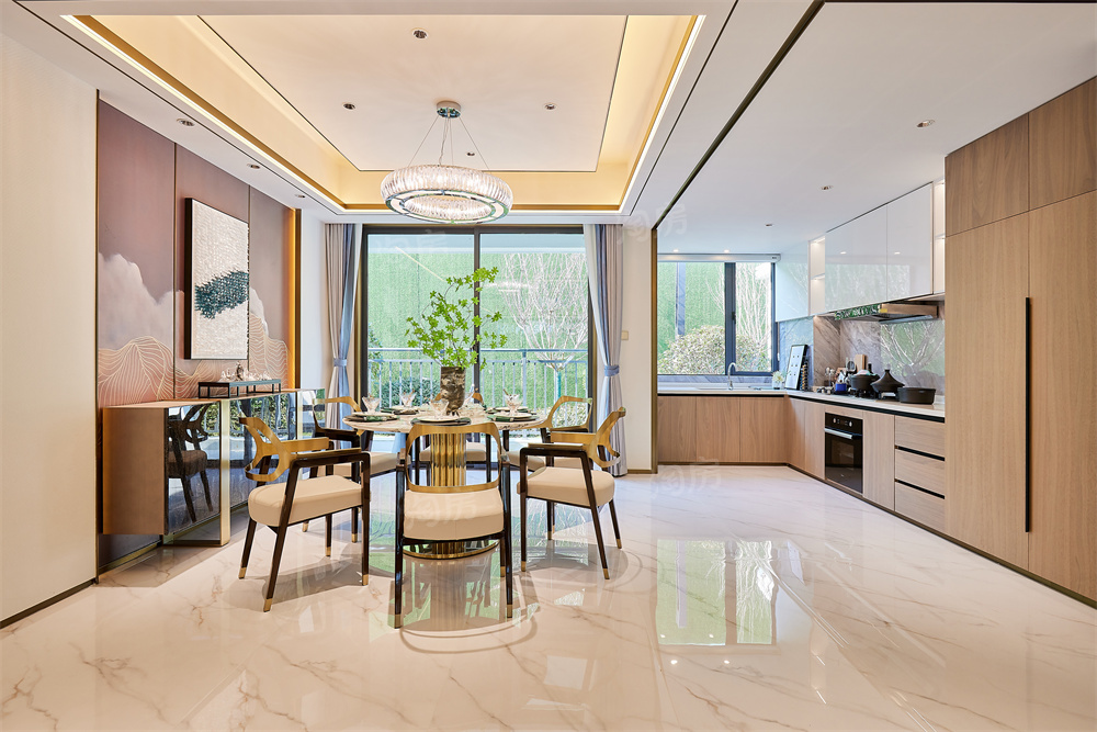 福天滨江院子样板间