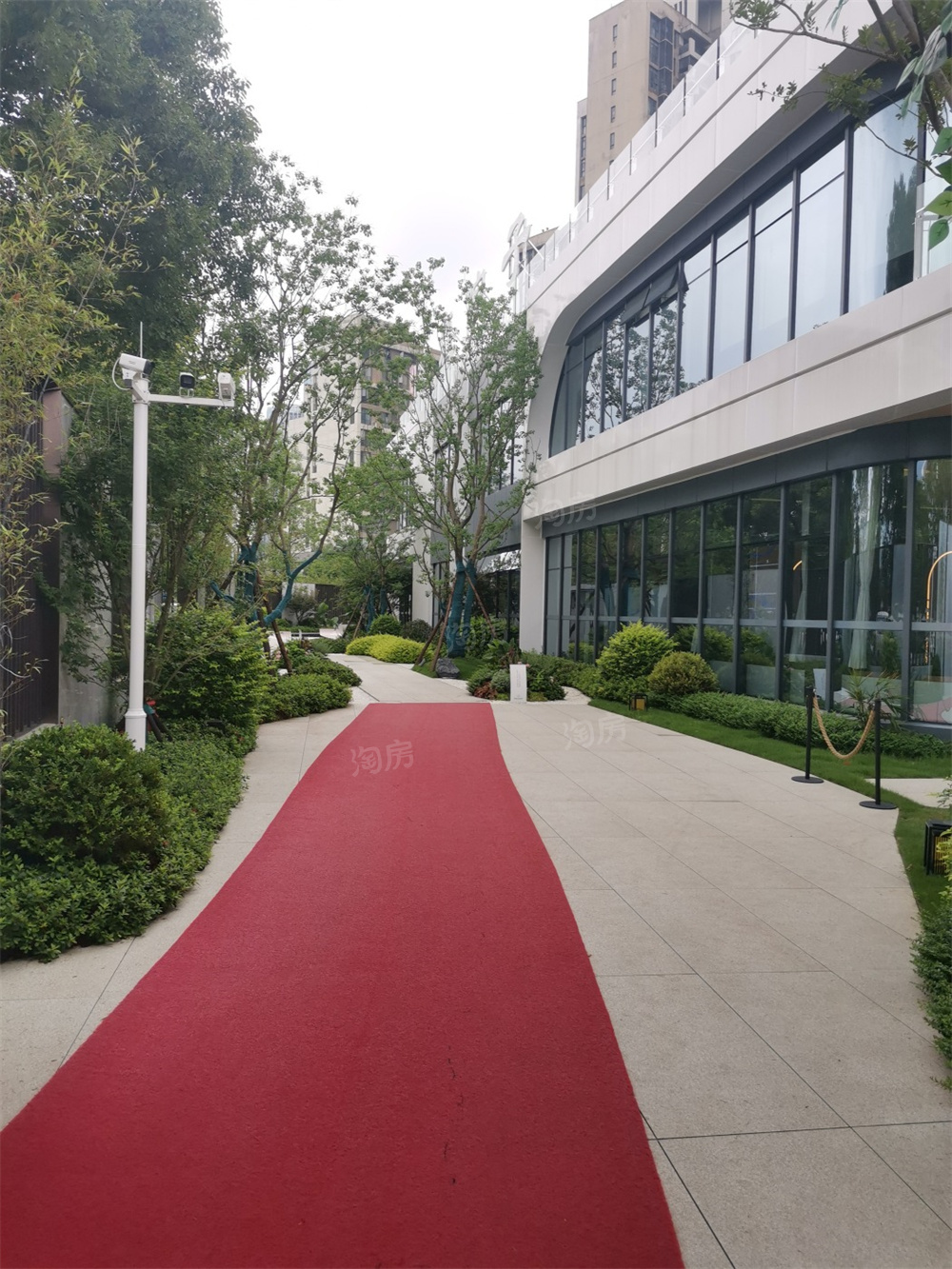 城投揽江院子实景图