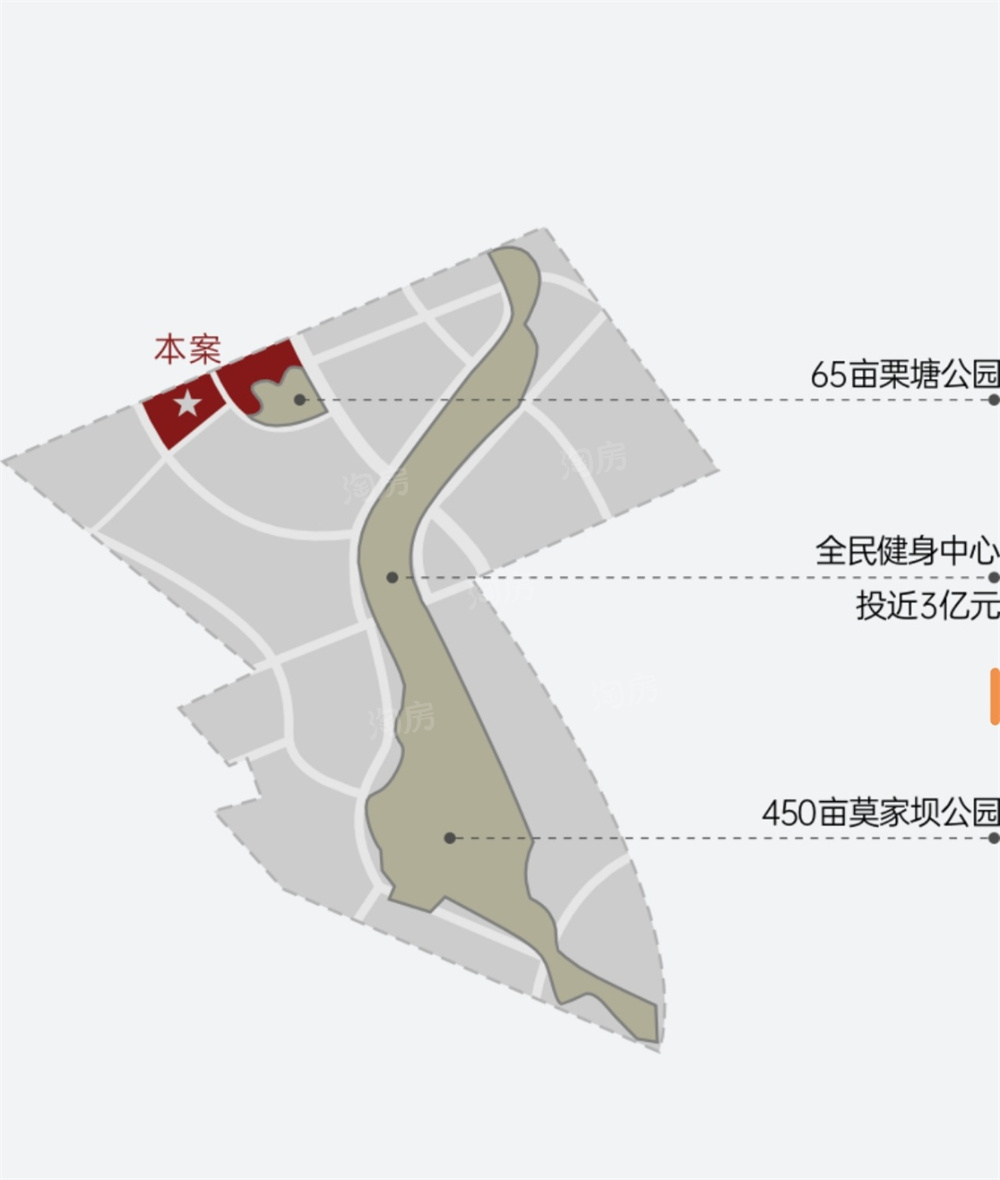 卓越朗宋位置图