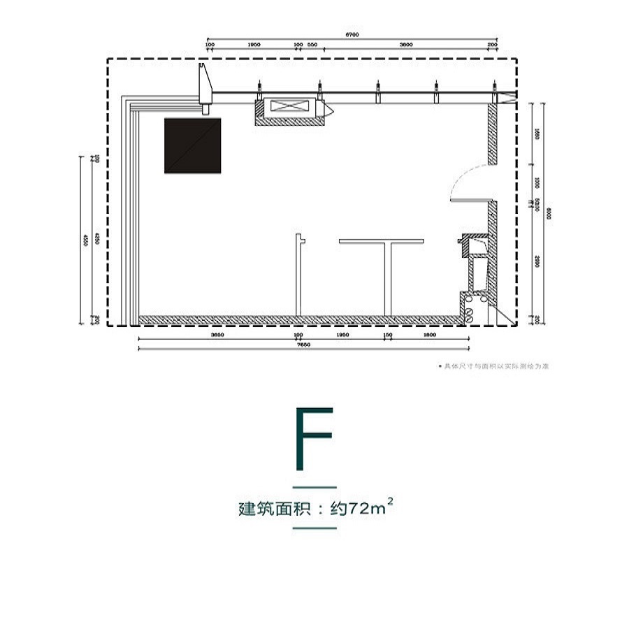 中港CCPARK（公寓）1室1厅1卫