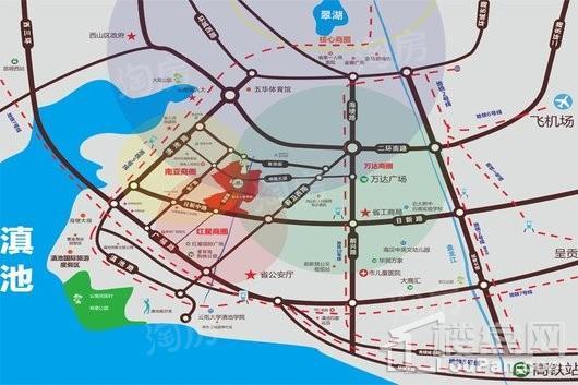 昆明恒大云报华府位置图