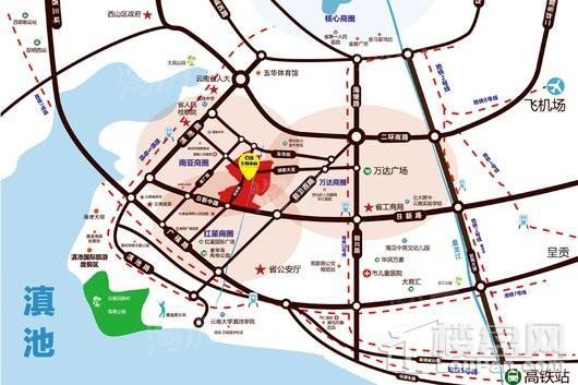 昆明恒大云报华府位置图