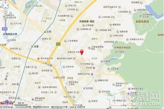 远洋·青云府位置图