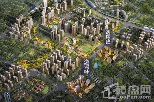 俊发城逸璟峰效果图